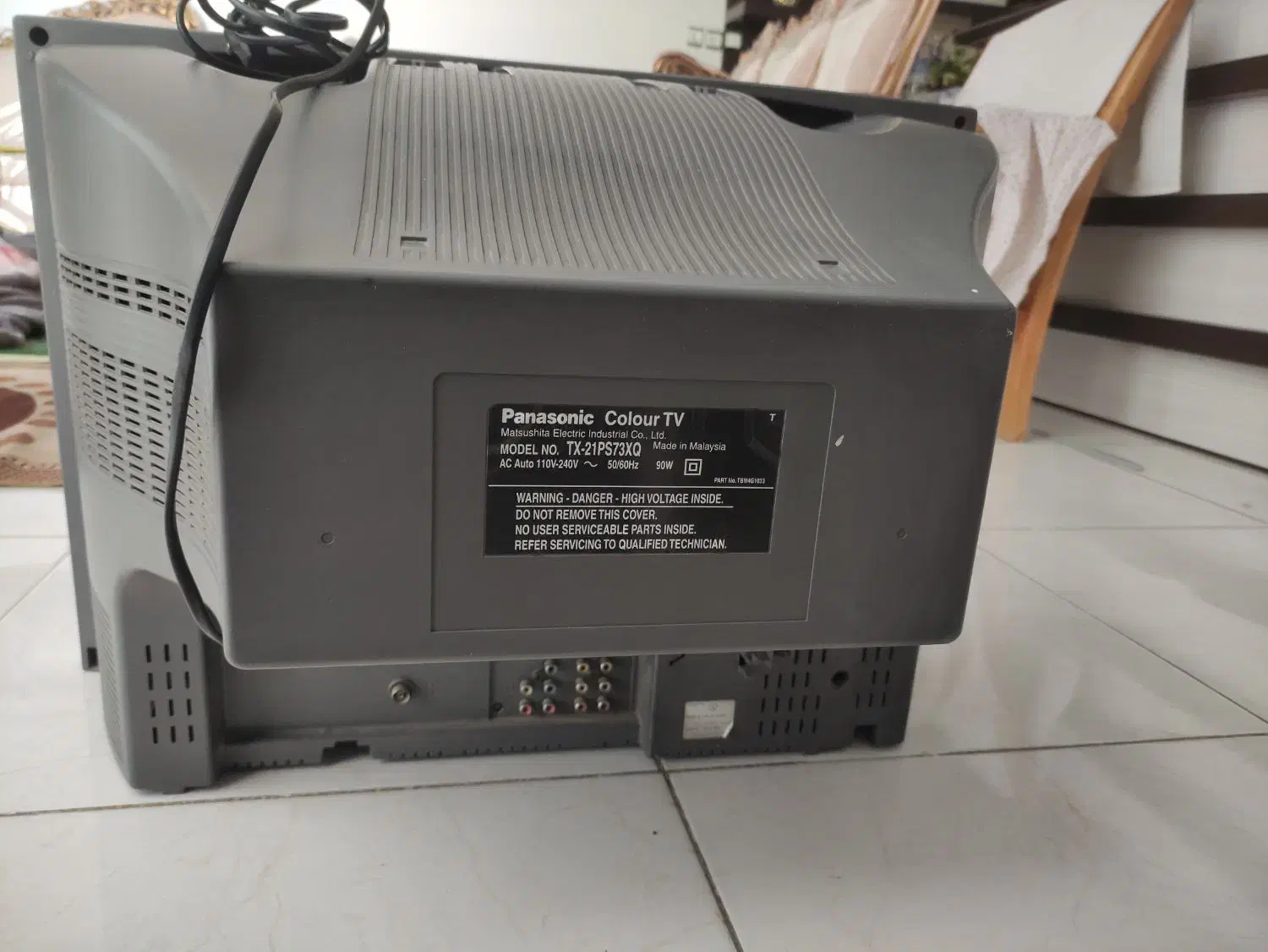 تلویزیون پاناسونیک ۲۱ اینچ در حد نو|تلویزیون و پروژکتور|اصفهان, مصلی|دیوار