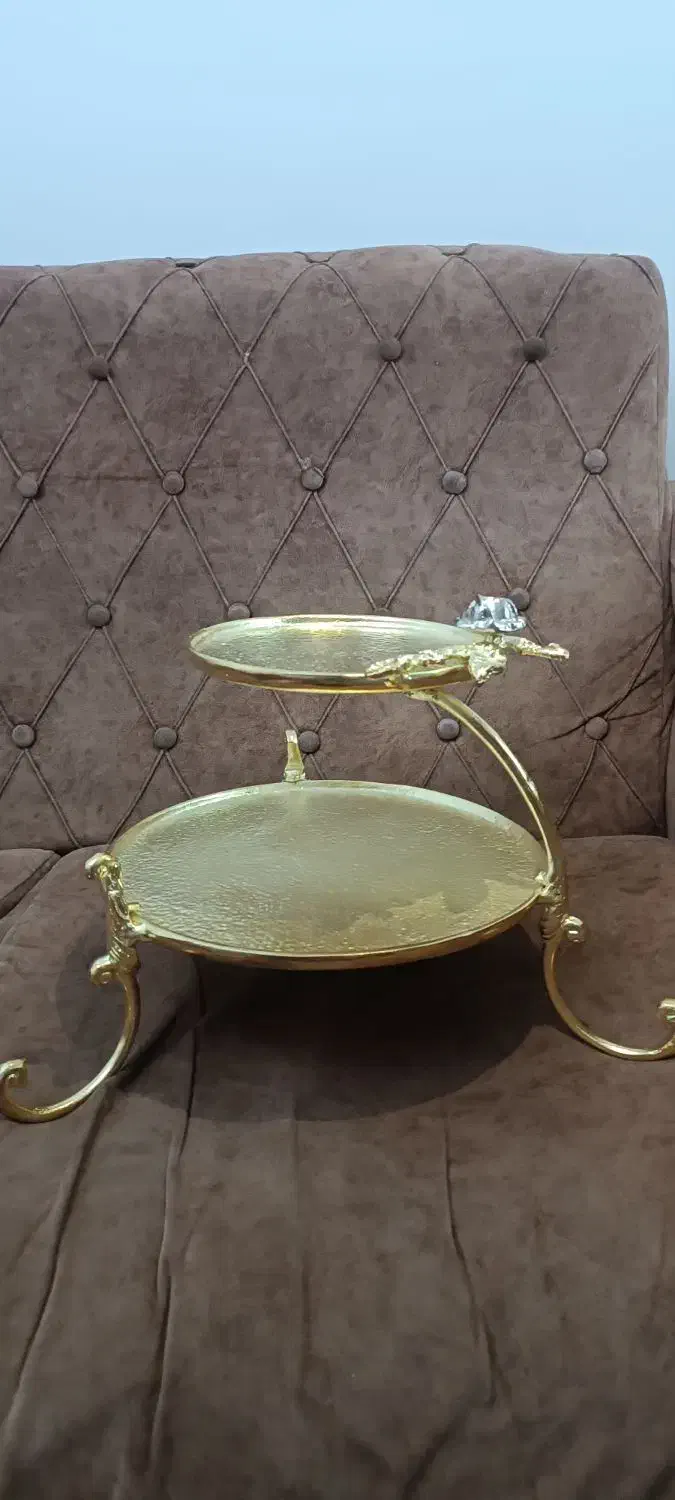 میوه خوری و شیرینی خوری دو طبقه|ظروف سرو و پذیرایی|تهران, هاشم‌آباد|دیوار