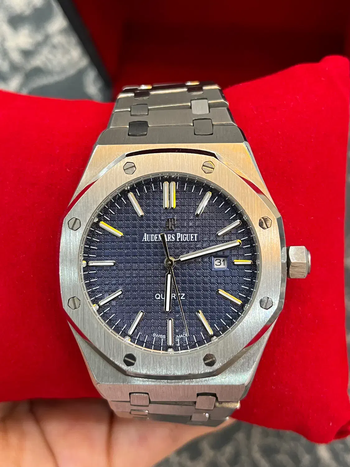 ساعت صفحه سرمه ای ap|ساعت|پاکدشت, پاکدشت (مامازند)|دیوار