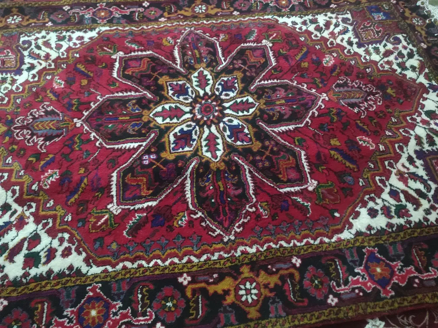 یک جفت فرش 6متری بارماخ توخوش مهران|فرش|خواجه, |دیوار