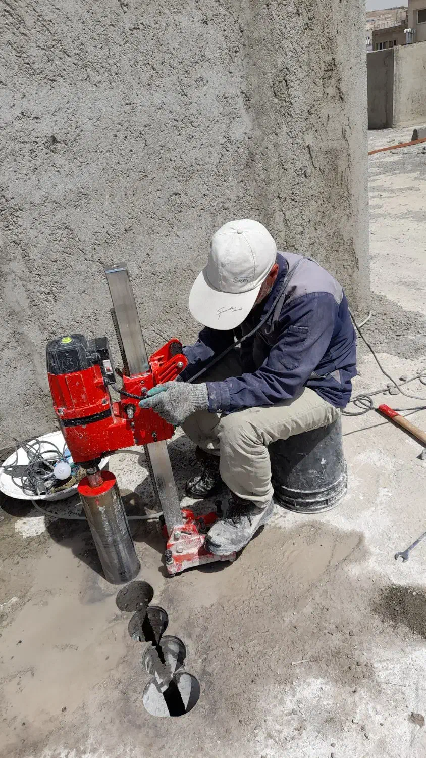 خدمات کرگیری سوراخکاری و بتن کنی|خدمات پیشه و مهارت|تبریز, |دیوار
