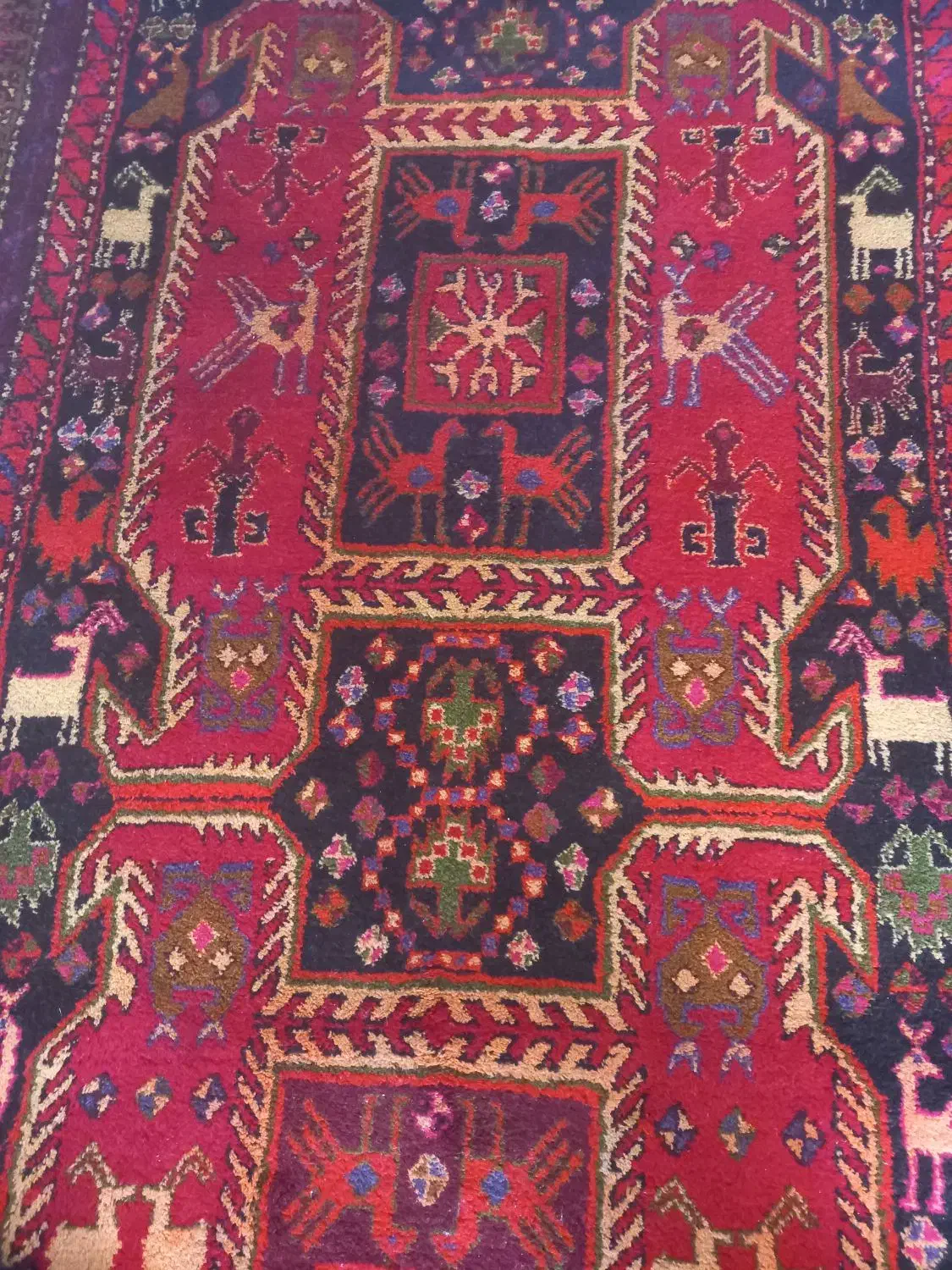 فرش طبیعی|فرش|اردبیل, |دیوار