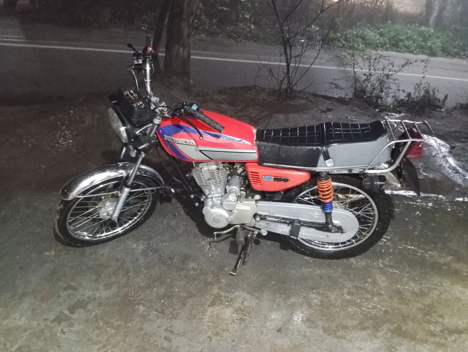 موتور مزایده خشک برگه مزایده دارع مدل 97|موتورسیکلت|گلی داغ, |دیوار