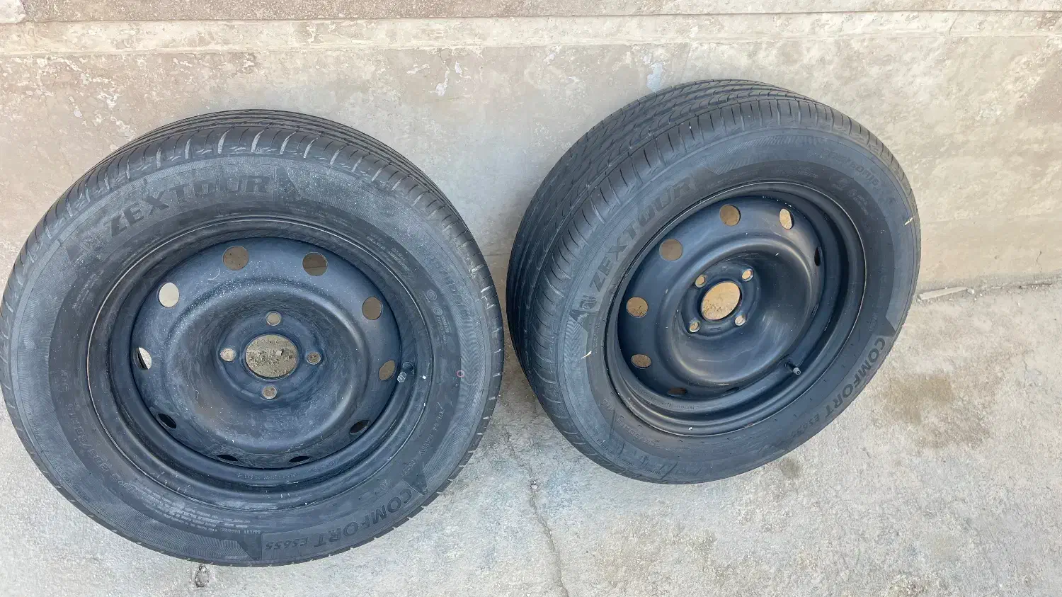 ۴حلقه رینگ و لاستیک خارجی پژو|قطعات یدکی و لوازم جانبی|بندر ماهشهر, |دیوار