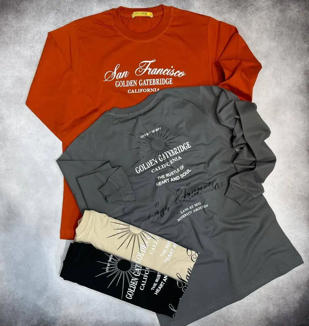 تیشرت آستین بلند آستین دار لش باکسی|لباس|پرند, فاز ۰|دیوار