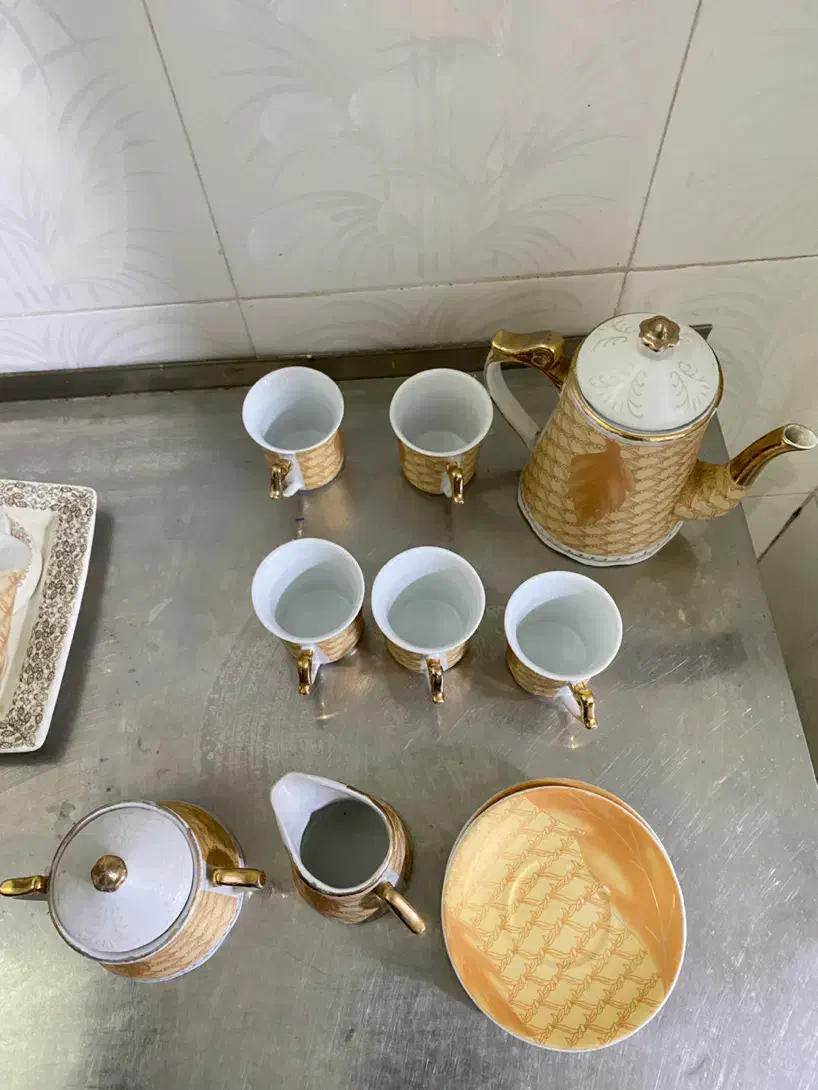 سری قهوه خوری|ظروف سرو و پذیرایی|فسا, |دیوار