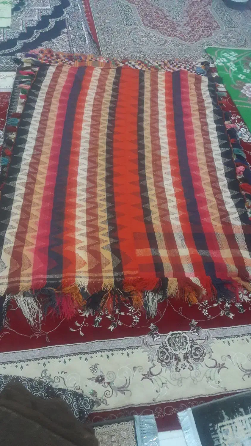 جاجیم|گلیم، جاجیم، گبه|شیراز, کوشک میدان|دیوار