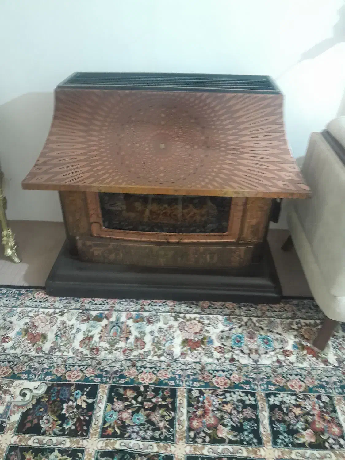 بخاری شومینه|بخاری، هیتر، شومینه|سبزوار, گلشن|دیوار