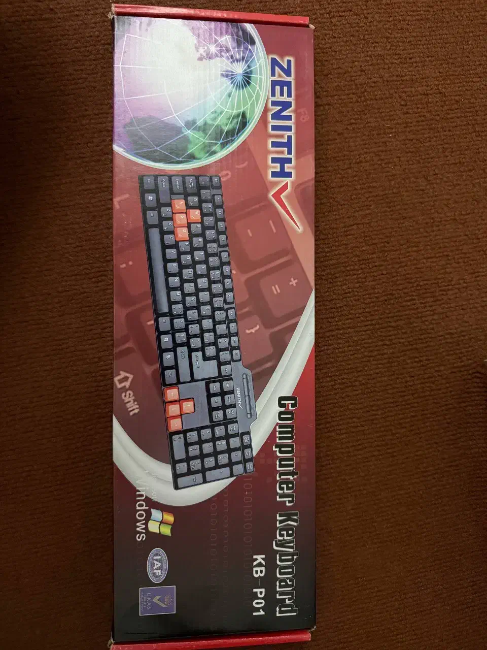 کیبورد zenith|قطعات و لوازم جانبی رایانه|بهبهان, |دیوار