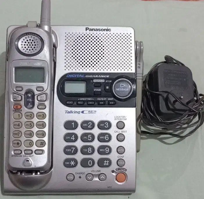 تلفن پاناسونیک بیسیم 2360|تلفن رومیزی|پرند, فاز ۴|دیوار