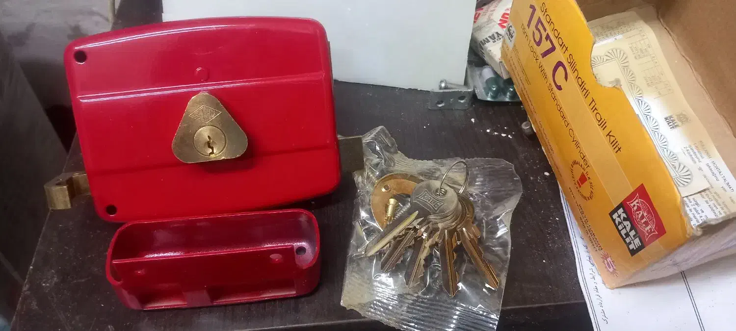 قفل درب حیاط|مصالح و تجهیزات ساختمان|اصفهان, شهشهان|دیوار