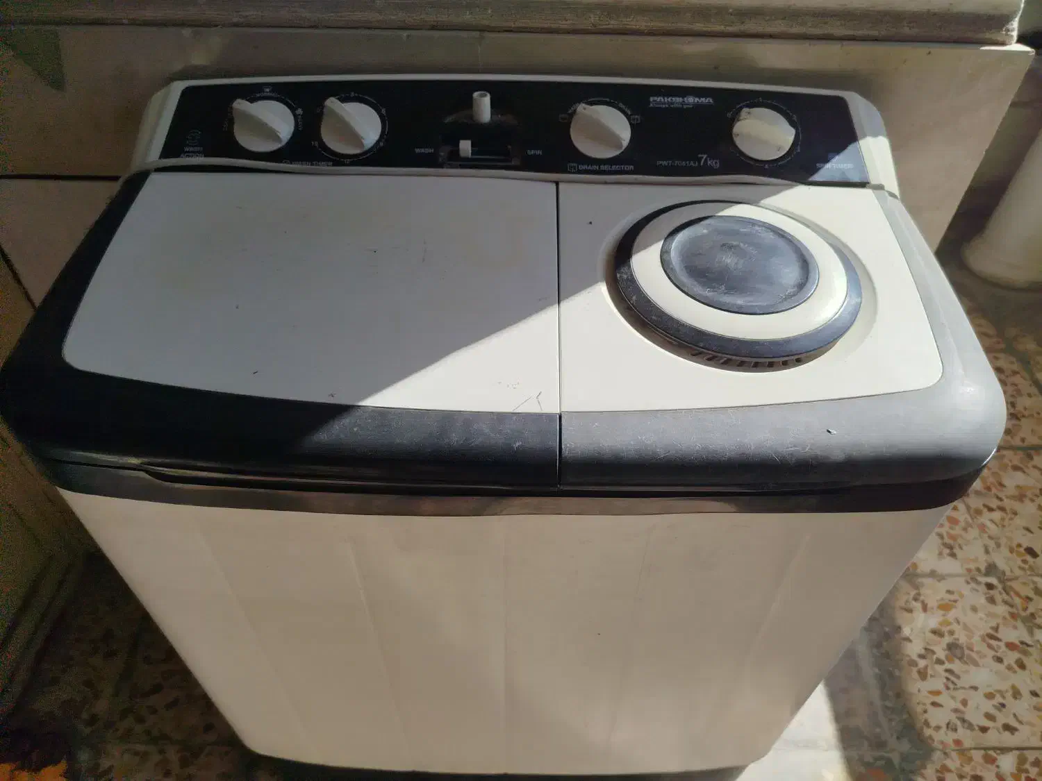 لباس شوی دو قلو|ماشین لباسشویی و خشک‌کن لباس|ایذه, |دیوار