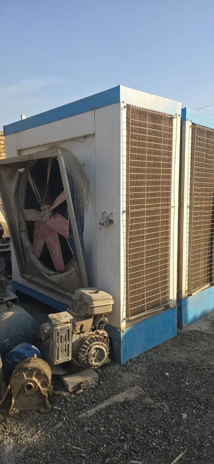 دوعدد کولر صنعتی سلولزی|کولر آبی|شهریار, شهرک مصطفی خمینی|دیوار