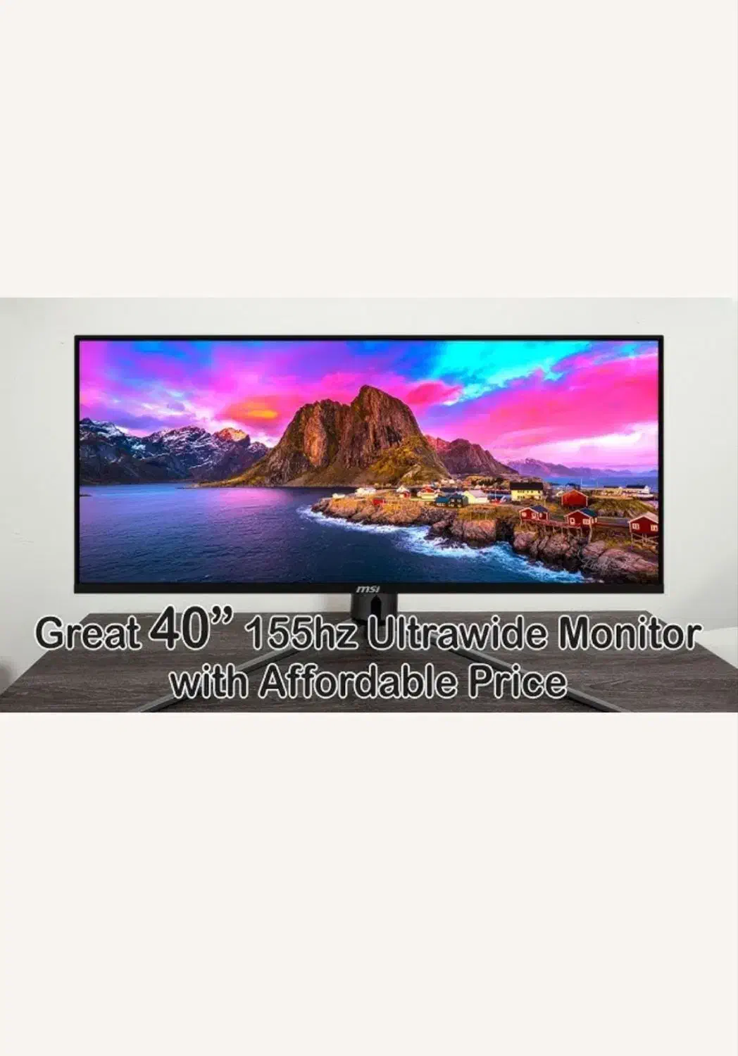 مانیتور 40 اینچ MSI|قطعات و لوازم جانبی رایانه|بانه, |دیوار