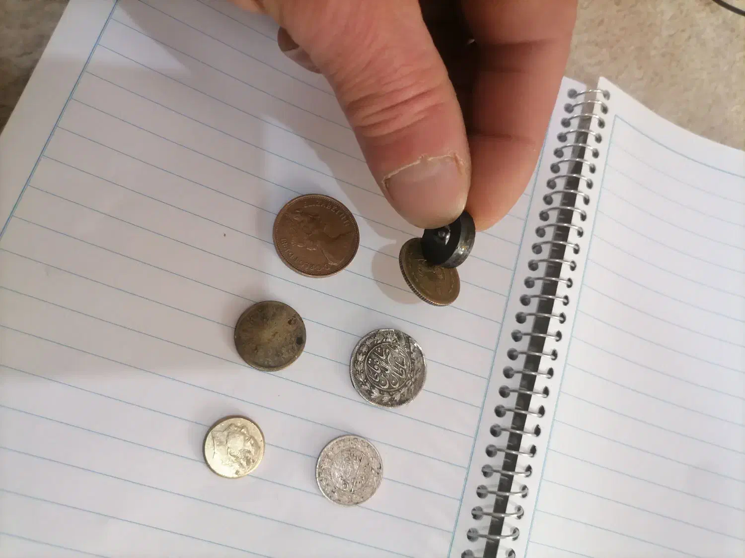 سکه شاهی و قاجار|کلکسیون سکه، تمبر، اسکناس|قروه, |دیوار