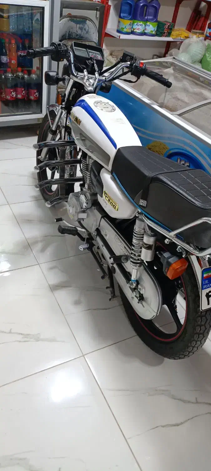 موتورسیکلت 200احسان مدل 1403مشابه خشک|موتورسیکلت|مهاباد (آذربایجان غربی), |دیوار