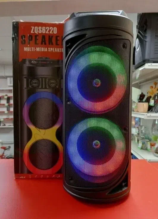 اسپیکر بلوتوثی مدل ۱۳ اینج ZQS 6220|پخش‌کننده همراه|خرم‌آباد, |دیوار