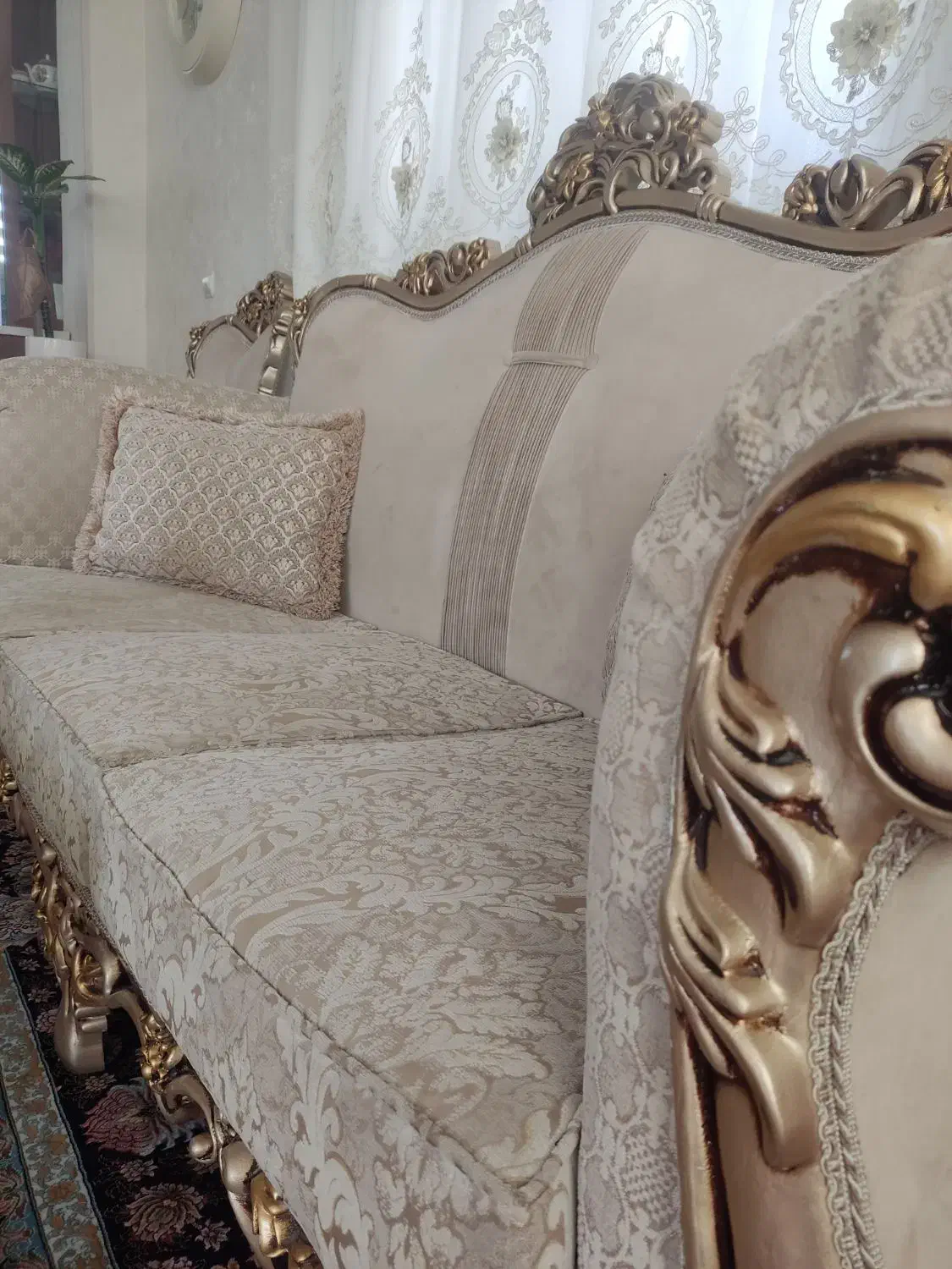 مبل نیمه کلاسیک درحدنو|مبلمان خانگی و میز عسلی|اردبیل, |دیوار