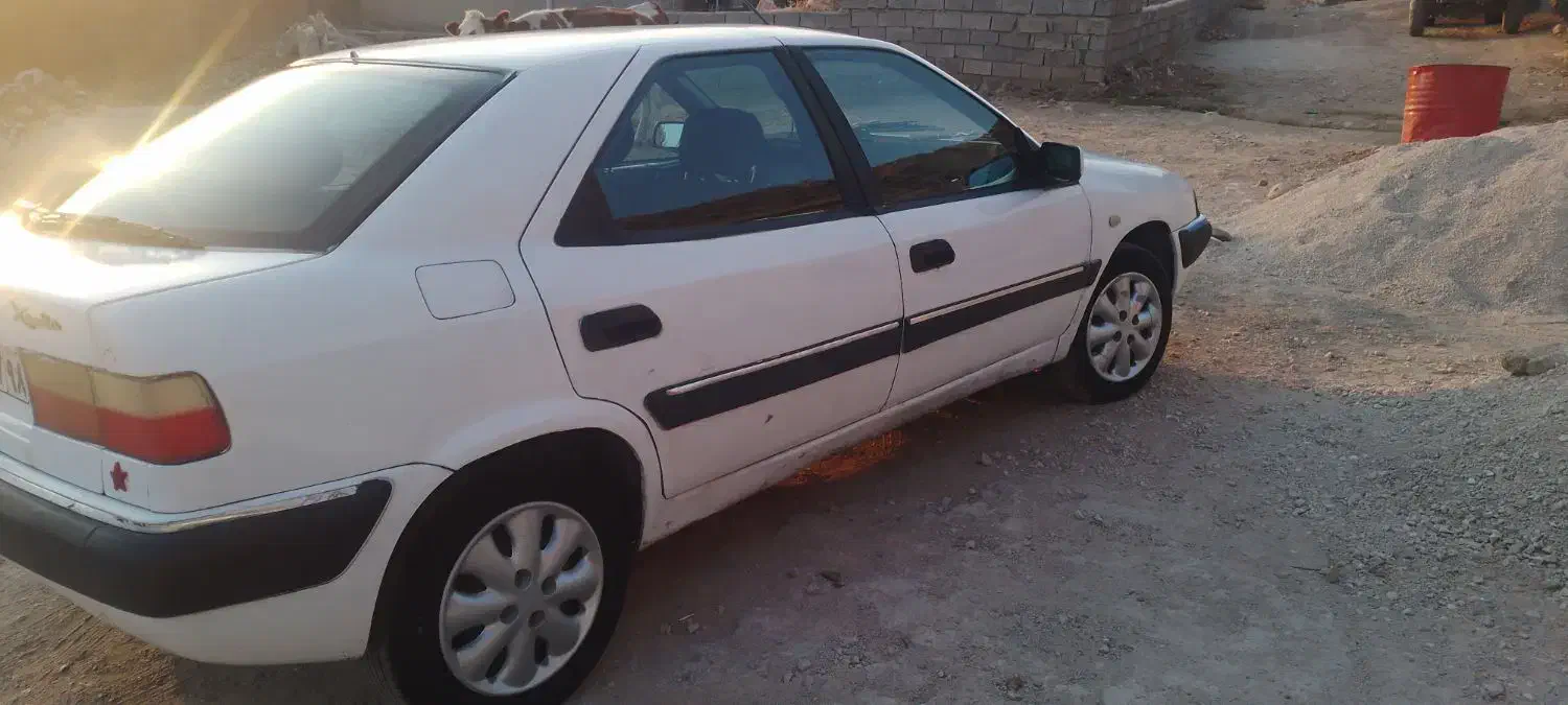 زانتیا سفید|خودرو سواری و وانت|کرمانشاه, |دیوار