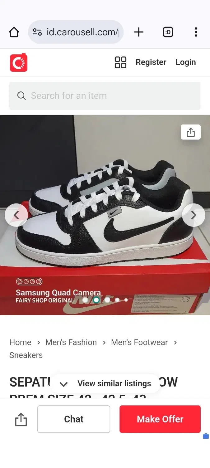 کفش نایکی جردن اورجینال ویتنام سایز ۴۲|کیف، کفش، کمربند|تهران, شهرک آپادانا|دیوار