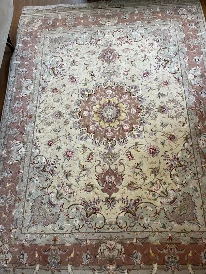 دو قالیچه ابریشم علیا تبریز نفیس و اصیل|فرش|پردیس, فاز ۲|دیوار