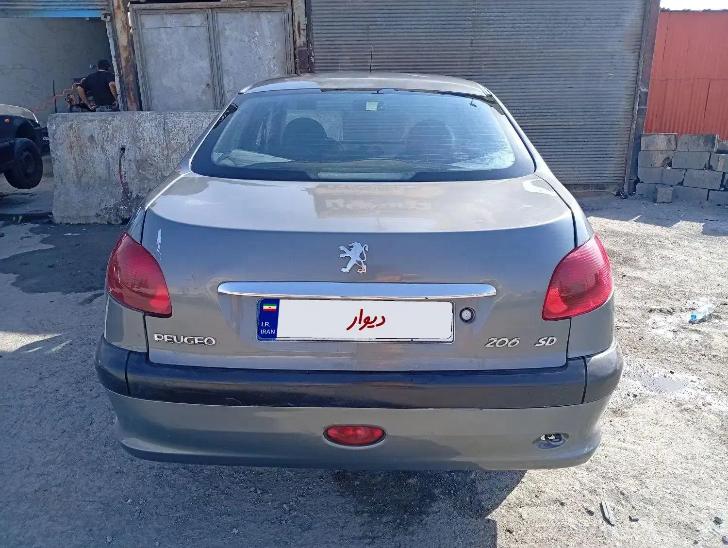 ۲۰۶sd v1 مدل 88|خودرو سواری و وانت|قرچک, قشلاق جیتو|دیوار