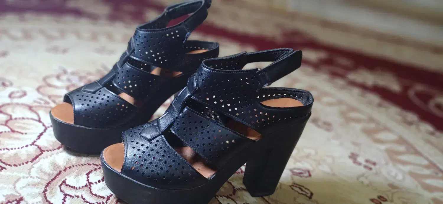 کفش پاشنه دار سایز ۳۷|کیف، کفش، کمربند|گنبد کاووس, |دیوار