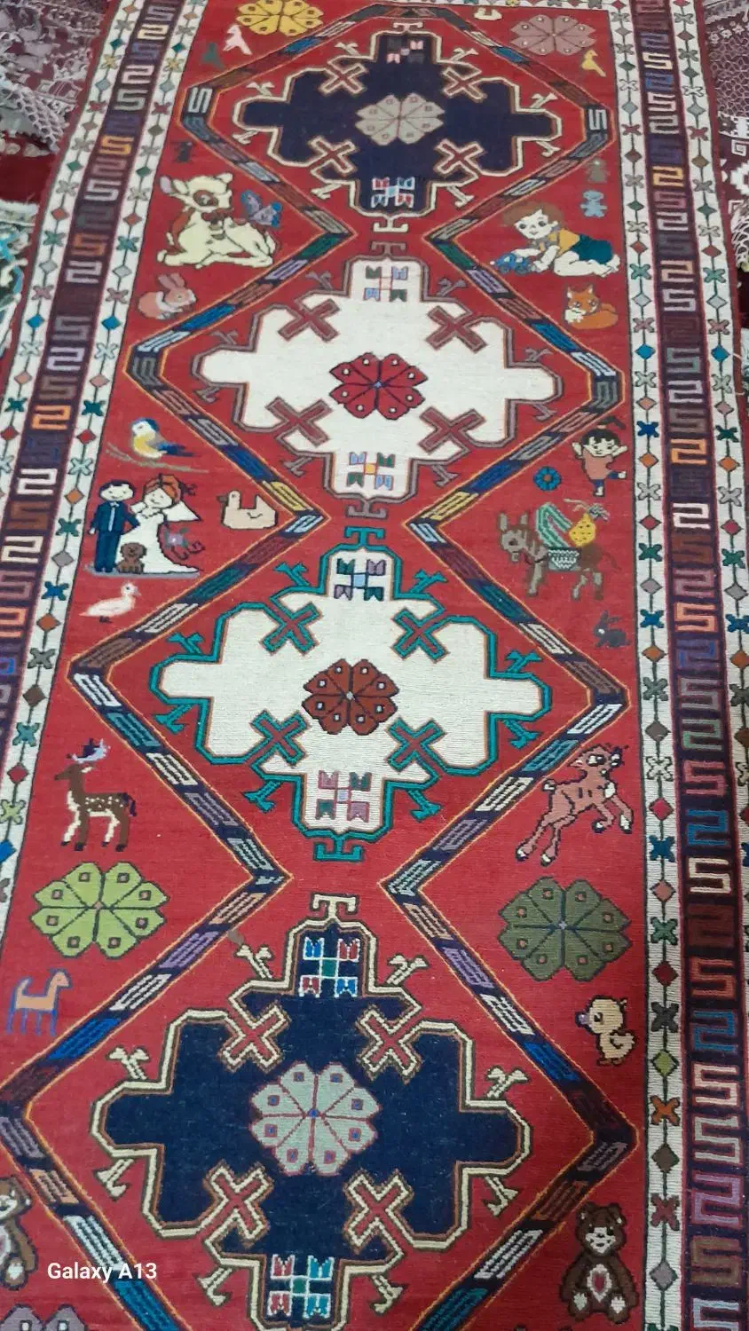 ورنی دست بافت|گلیم، جاجیم، گبه|تبریز, |دیوار