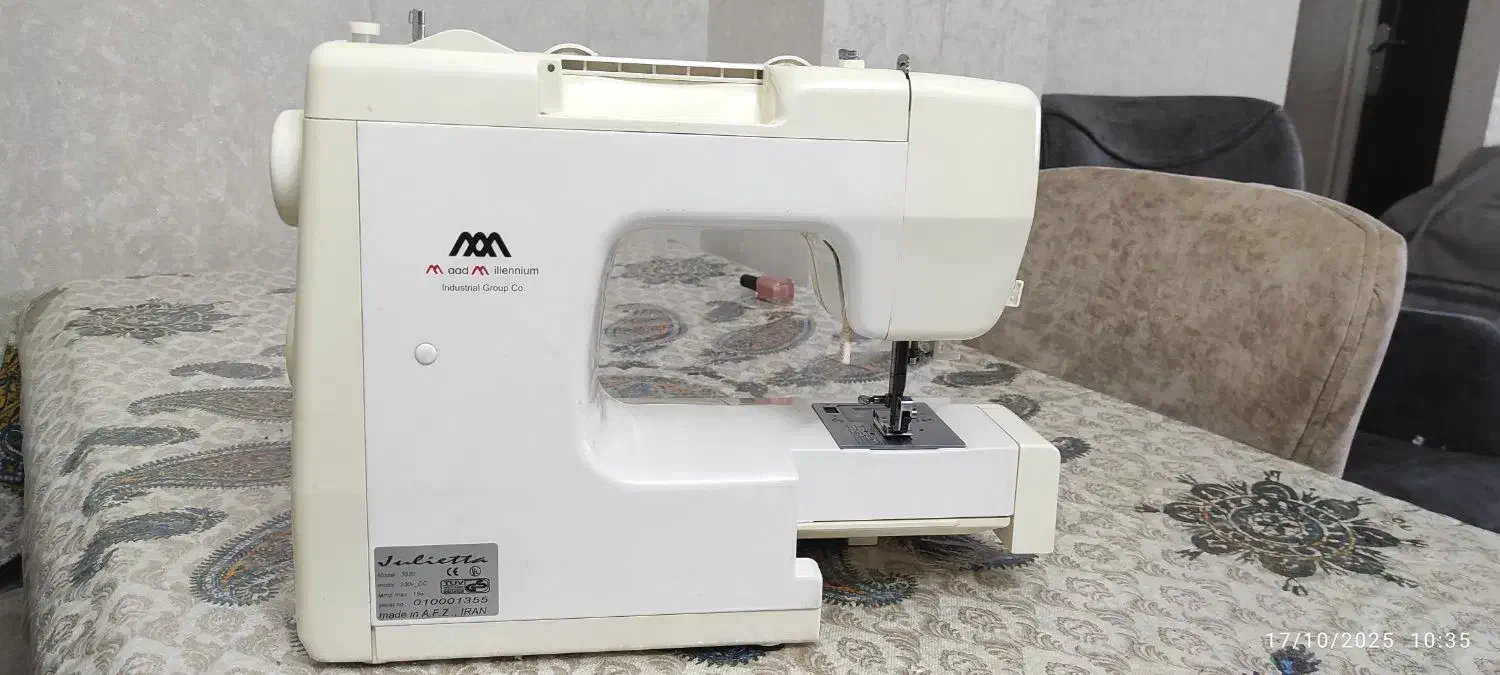 چرخ خیاطی ژولیتا|چرخ خیاطی و ریسندگی|بندر انزلی, لاله|دیوار