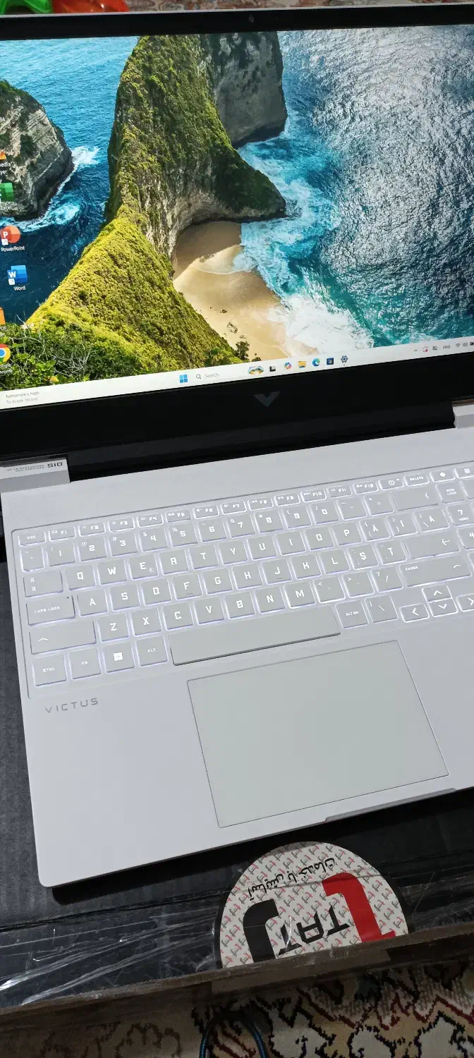 لپ تاپ HP Victus خیلی تمیز با گارانتی|رایانه همراه|رشت, جانبازان|دیوار