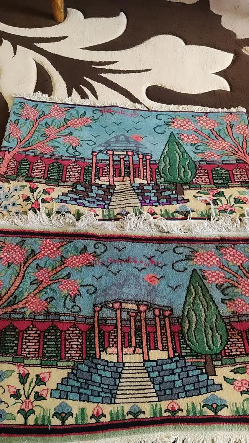 قالیچه|فرش|کرمانشاه, |دیوار