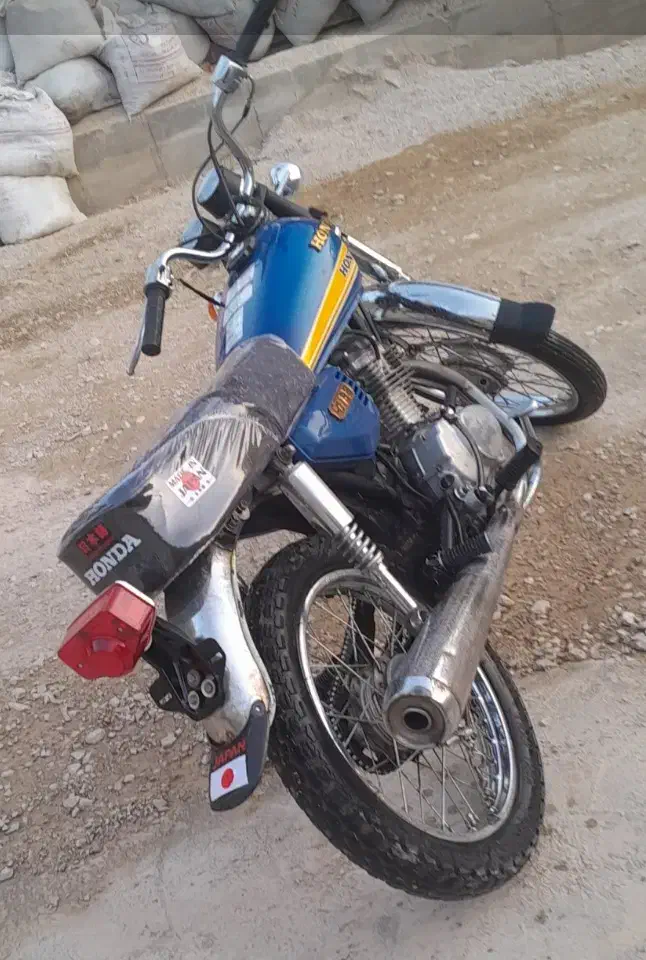 موتور هندا فابریک ژاپن مزایده|موتورسیکلت|چرداول, |دیوار