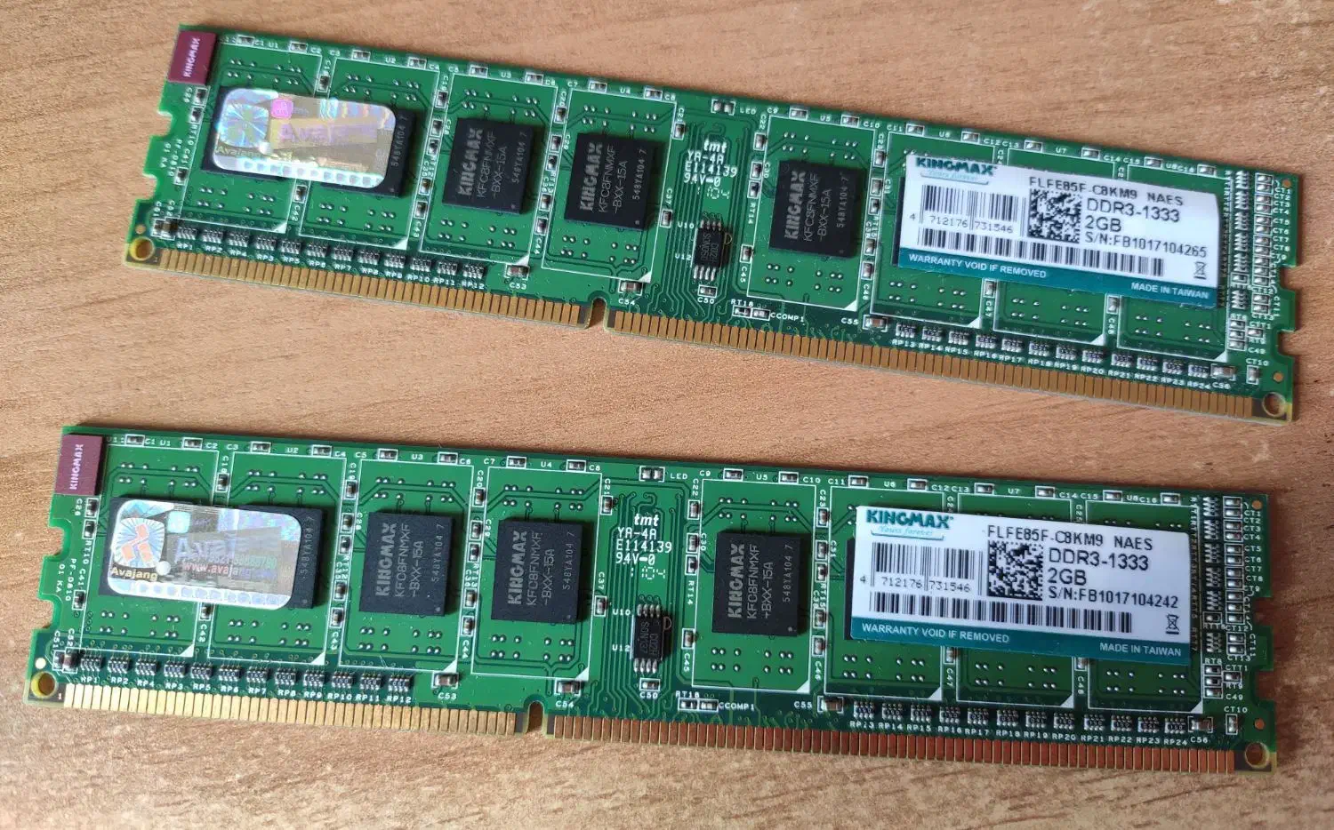 دو رم + یک CPU|قطعات و لوازم جانبی رایانه|سهند, |دیوار