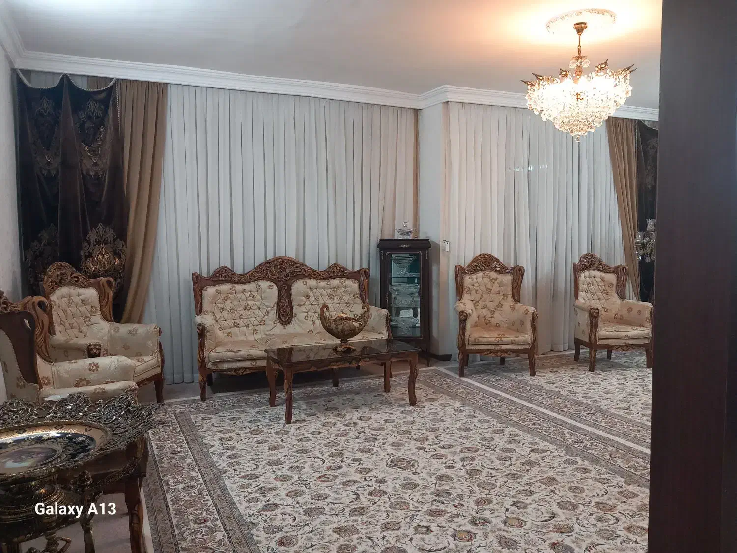 سرویس مبل استیل ۹ نفر|مبلمان خانگی و میز عسلی|مشهد, شفا|دیوار
