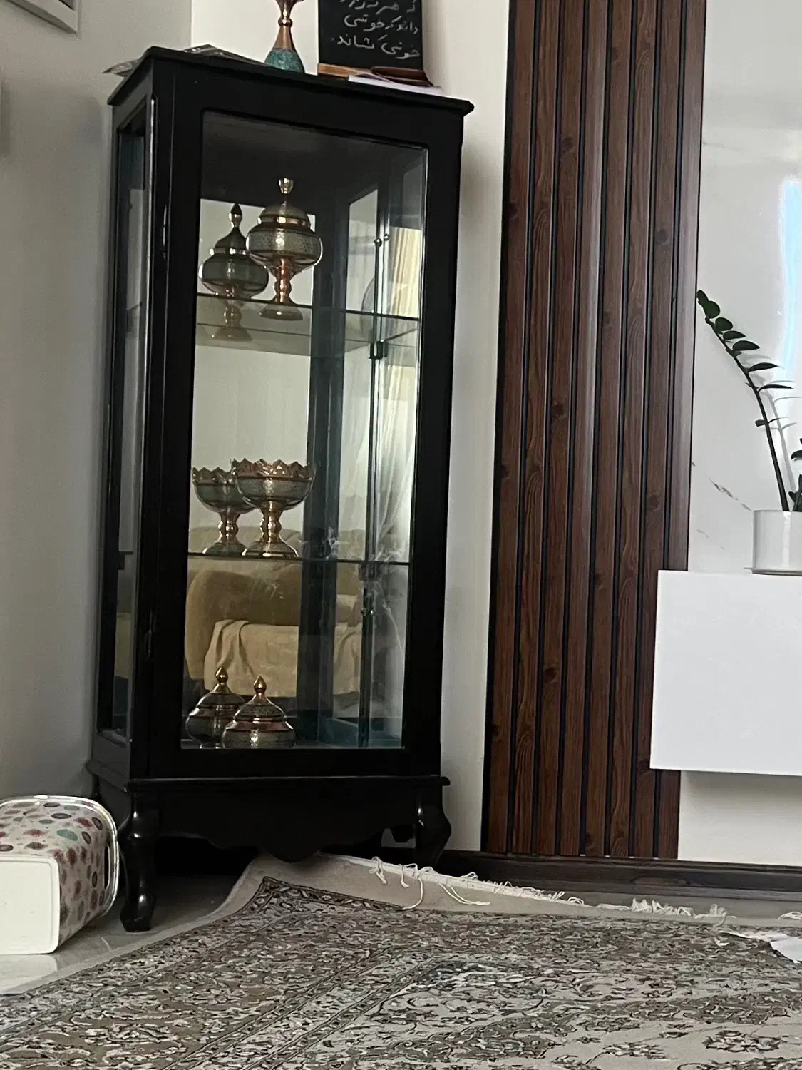 فروش ویترین مینی تمیز و سالم|بوفه، ویترین، کنسول|اصفهان, سرچشمه|دیوار