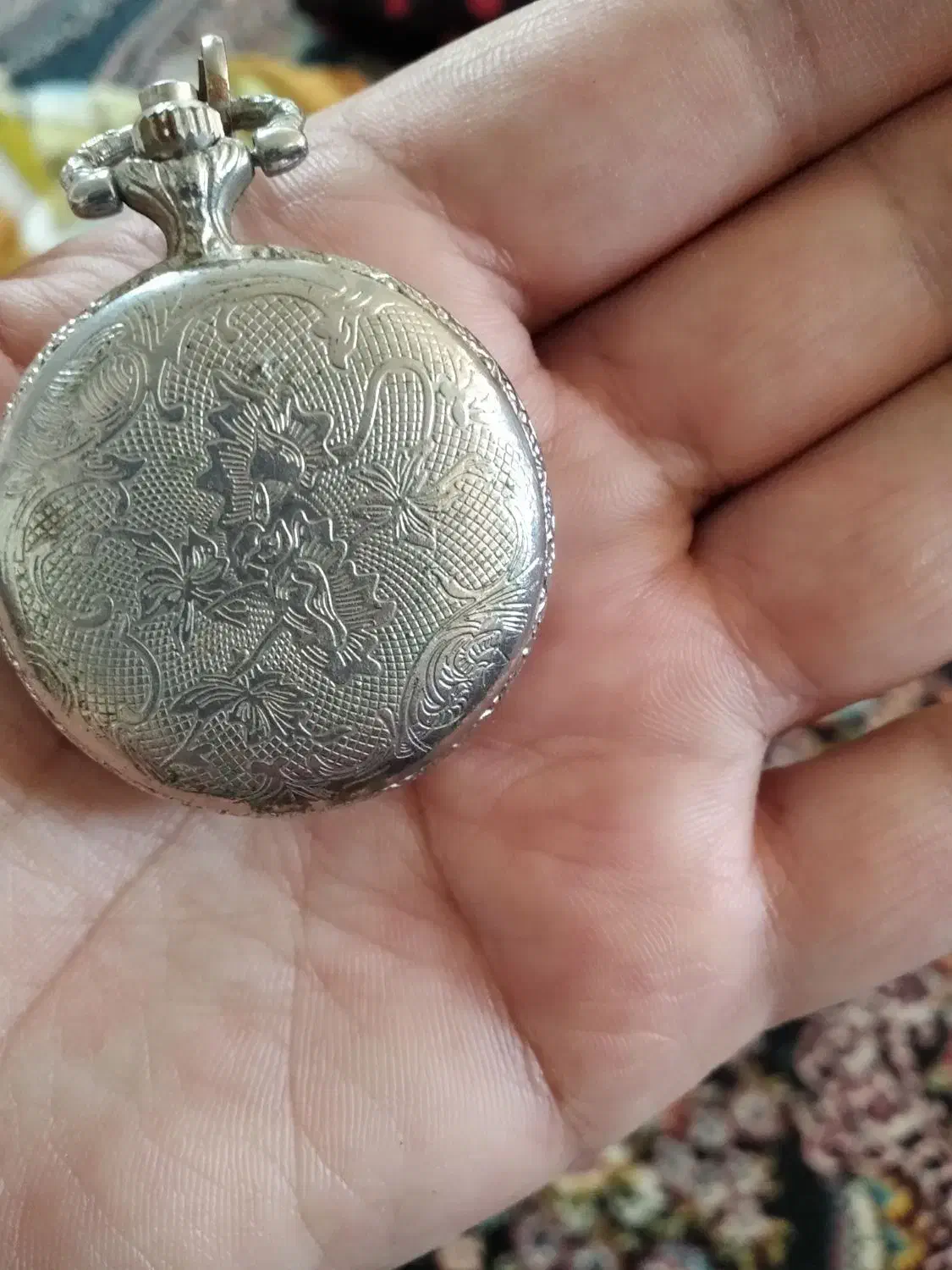 ساعت جیبی قدیمی|ساعت|خانمیرزا, |دیوار