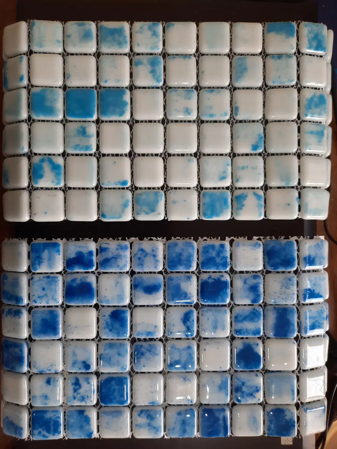 کاشی های استخری شیشه ای|مصالح و تجهیزات ساختمان|اصفهان, شاهد|دیوار