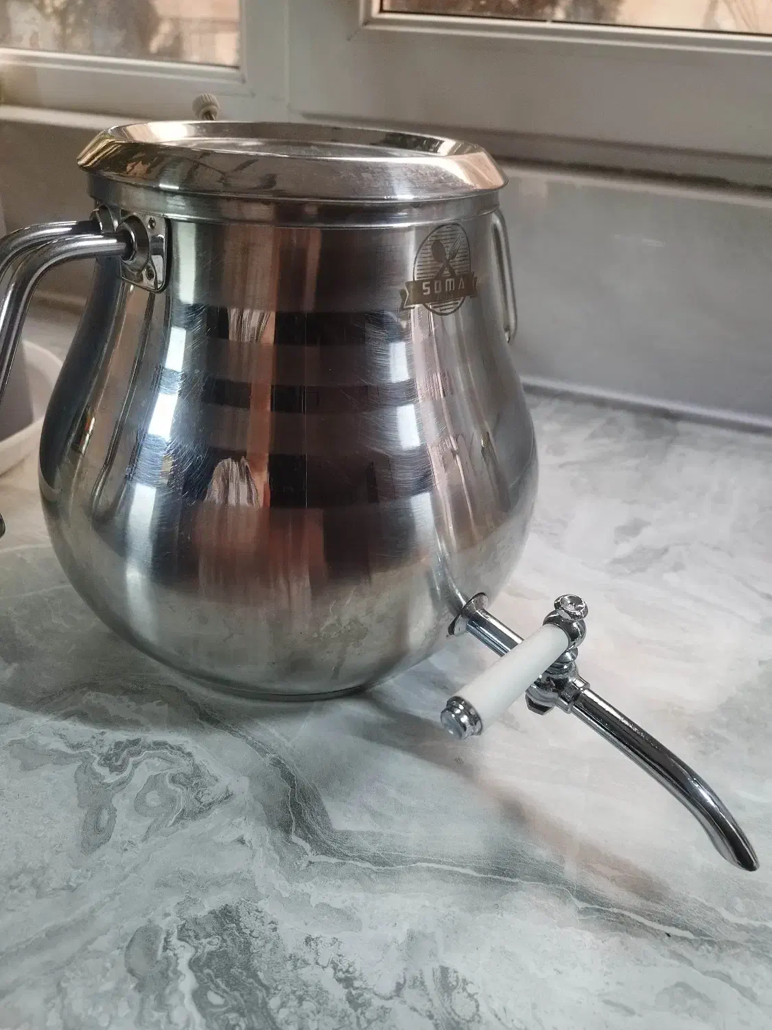 کتری شیر دار سوما|قوری، کتری، قهوه‌ساز دستی|تهران, تهرانپارس غربی|دیوار