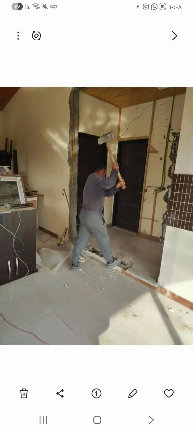 کارهای بنایی سفت کاری وتعمیرات پذیرفته میشود|خدمات پیشه و مهارت|سلمانشهر, |دیوار