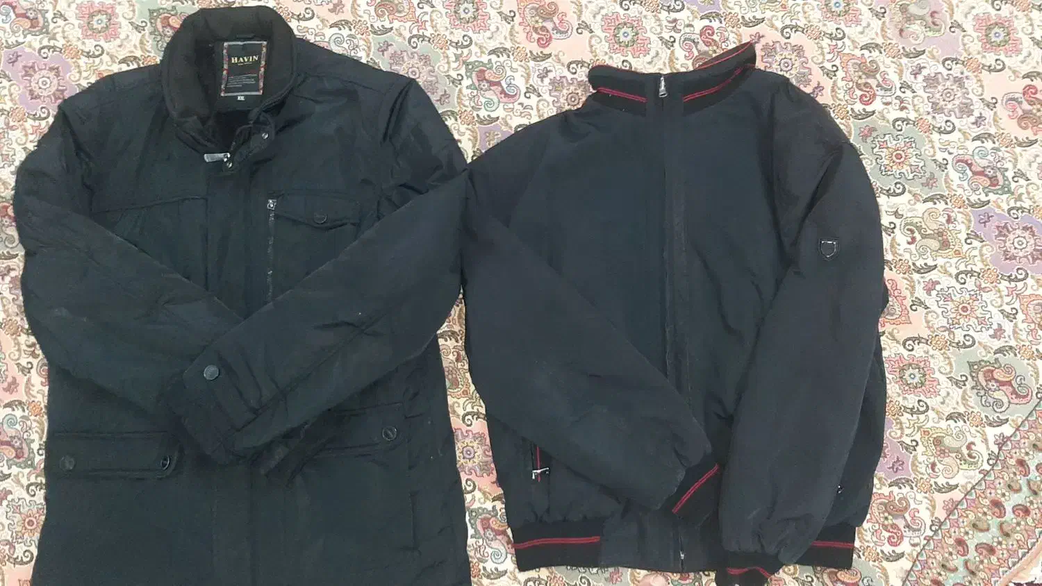 ۳ عدد کاپشن دوتا بزرگ سایز یک عدد ایکس لارج|لباس|طرقبه, |دیوار