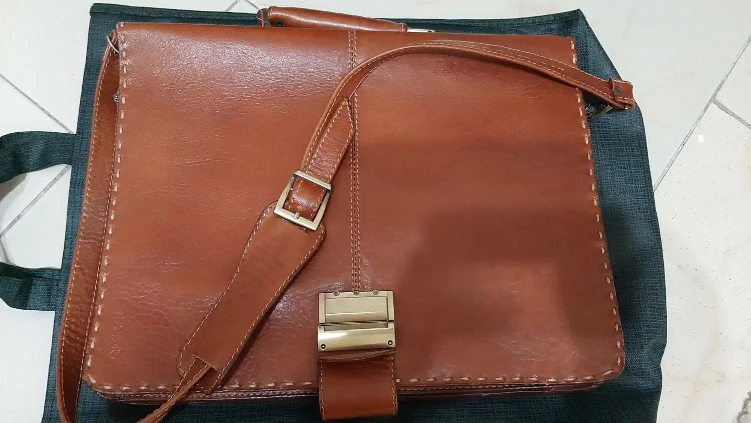 کیف چرم اصل اداری|کیف، کفش، کمربند|ری, فیروزآبادی|دیوار