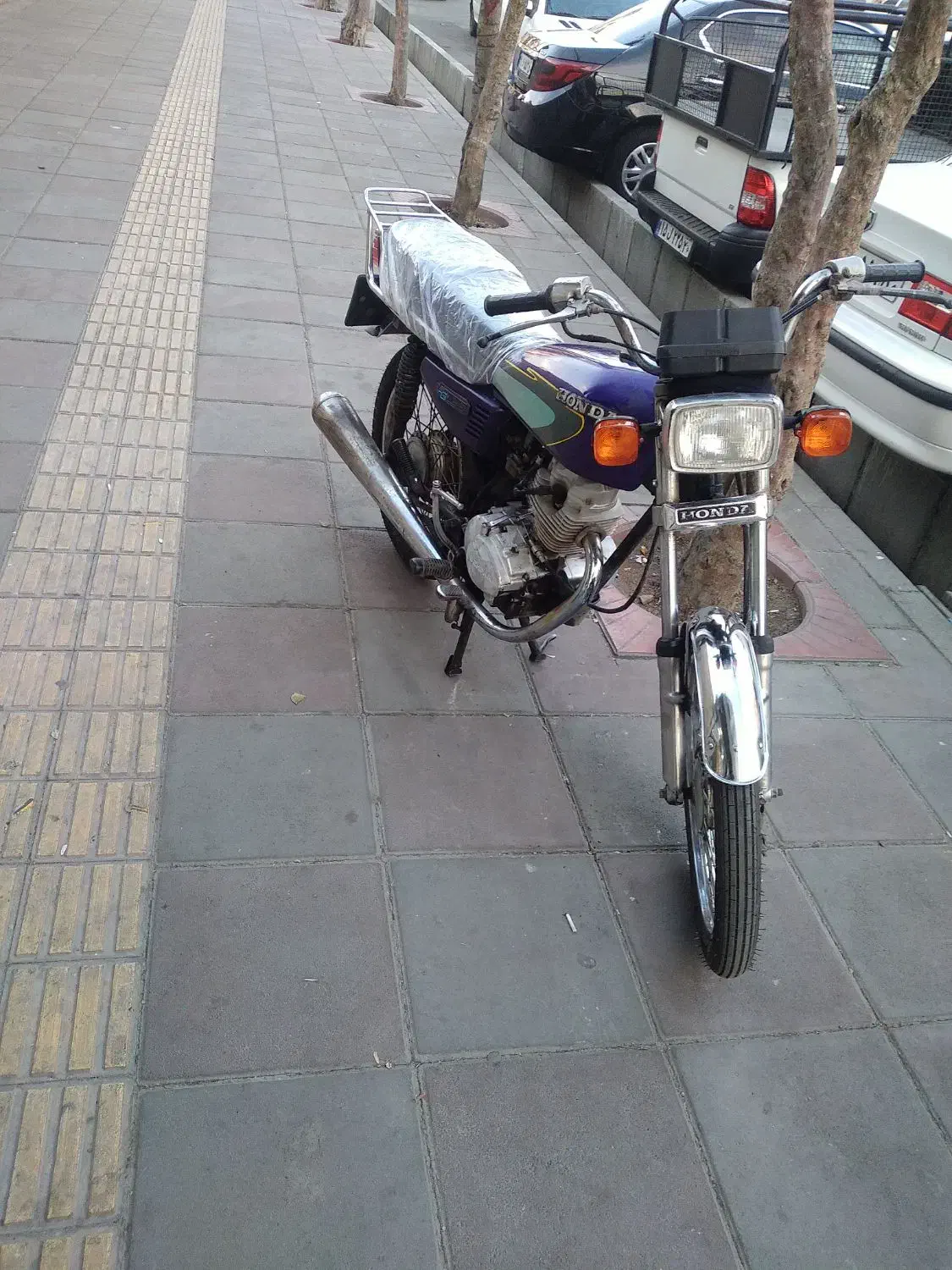 هندا مزایده|موتورسیکلت|باقرشهر, |دیوار