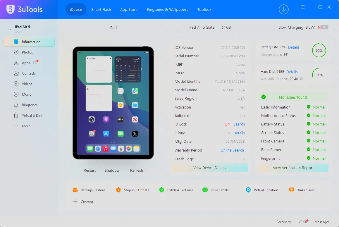 Ipad air 5|تبلت|تهران, درختی|دیوار