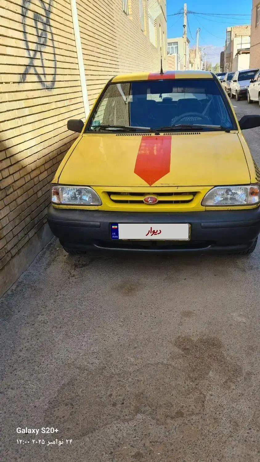 پراید تاکسی ۸۵ شهری ۴۰۰ لیتر بنزین|خودرو سواری و وانت|یزد, |دیوار