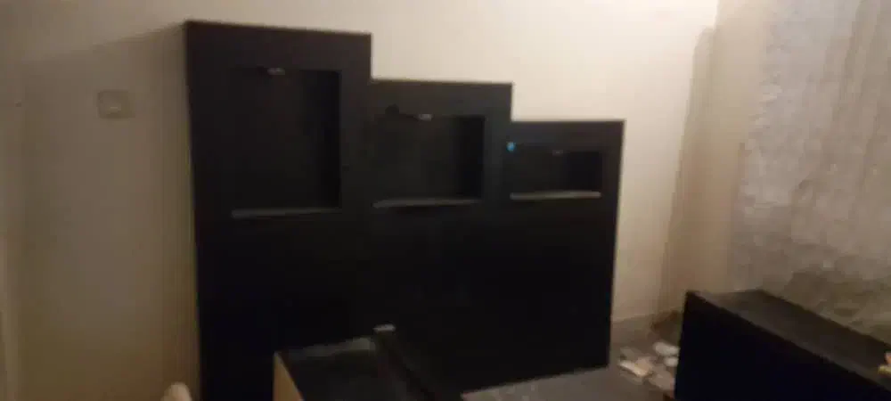 تخت دو نفره MDF با طراحی مدرن و کشودار|تخت و سرویس خواب|ملارد, |دیوار