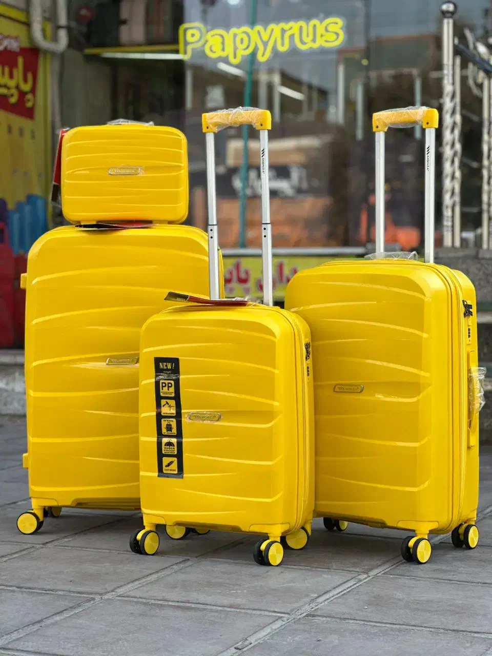 چمدان ۴تکه وارداتی MONZA«|کیف، کفش، کمربند|یزد, |دیوار