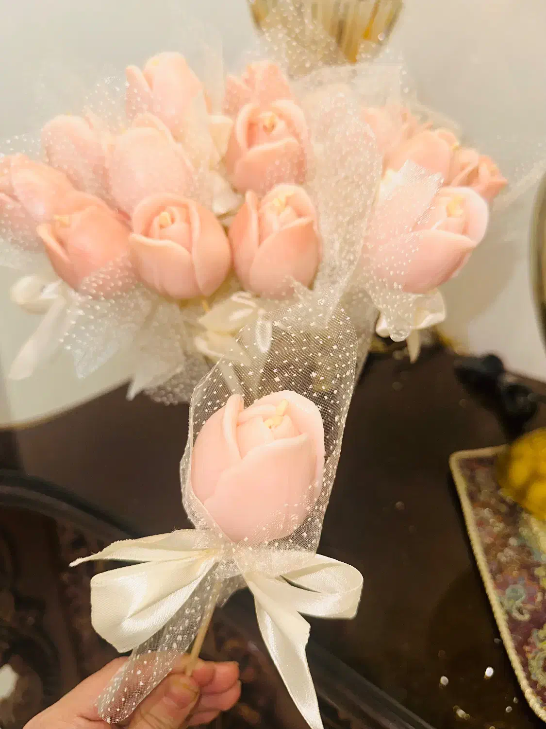 انواع گیفت شمع  و صابون به طرح دلخواه|صنایع دستی و سایر لوازم تزئینی|قم, بکایی|دیوار