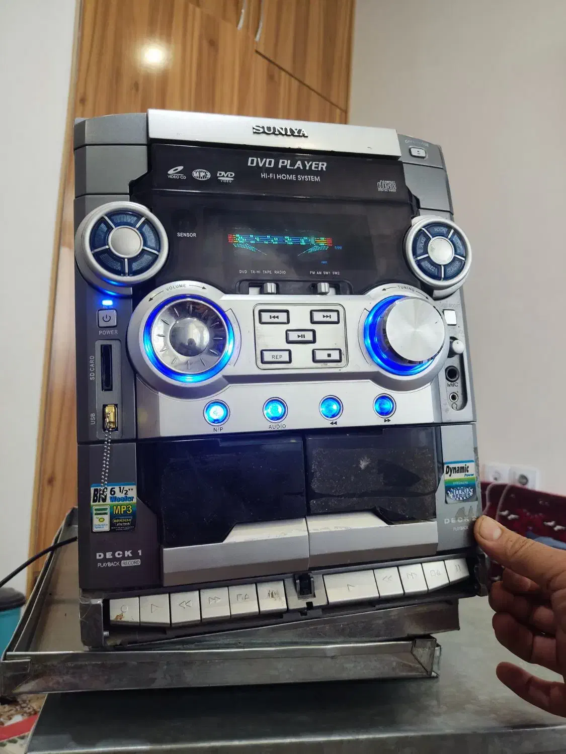 رادیو ضبط خانگی سانیا|سیستم صوتی خانگی|سبزوار, کاشفی شمالی (دادگستری)|دیوار