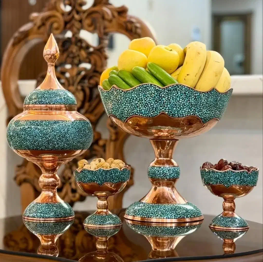 پخش ظروف فیروزه کوبی آقا جانی|صنایع دستی و سایر لوازم تزئینی|دورود, |دیوار