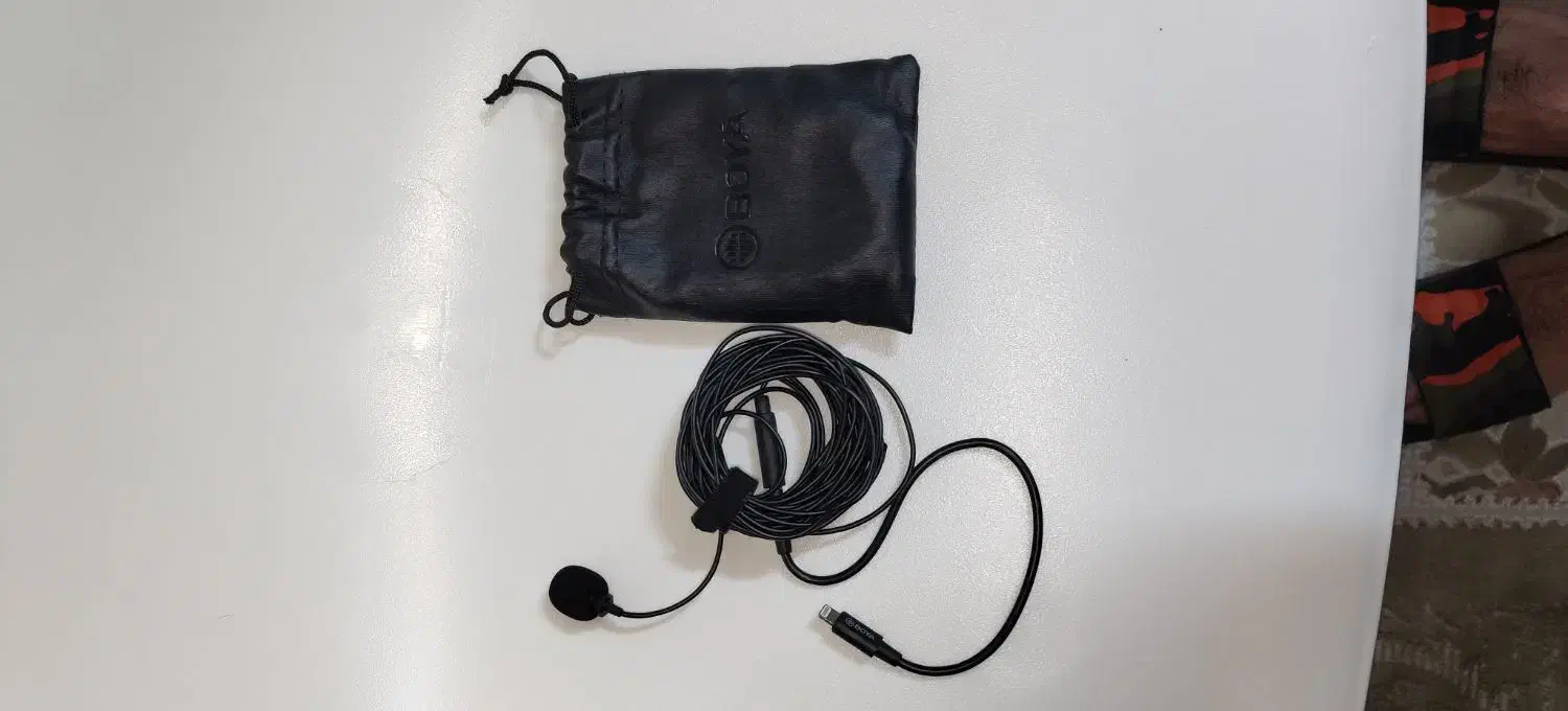 میکروفون یقه ای برند boya مدل آیفون|صوتی و تصویری|مشهد, هفت تیر (حافظ)|دیوار